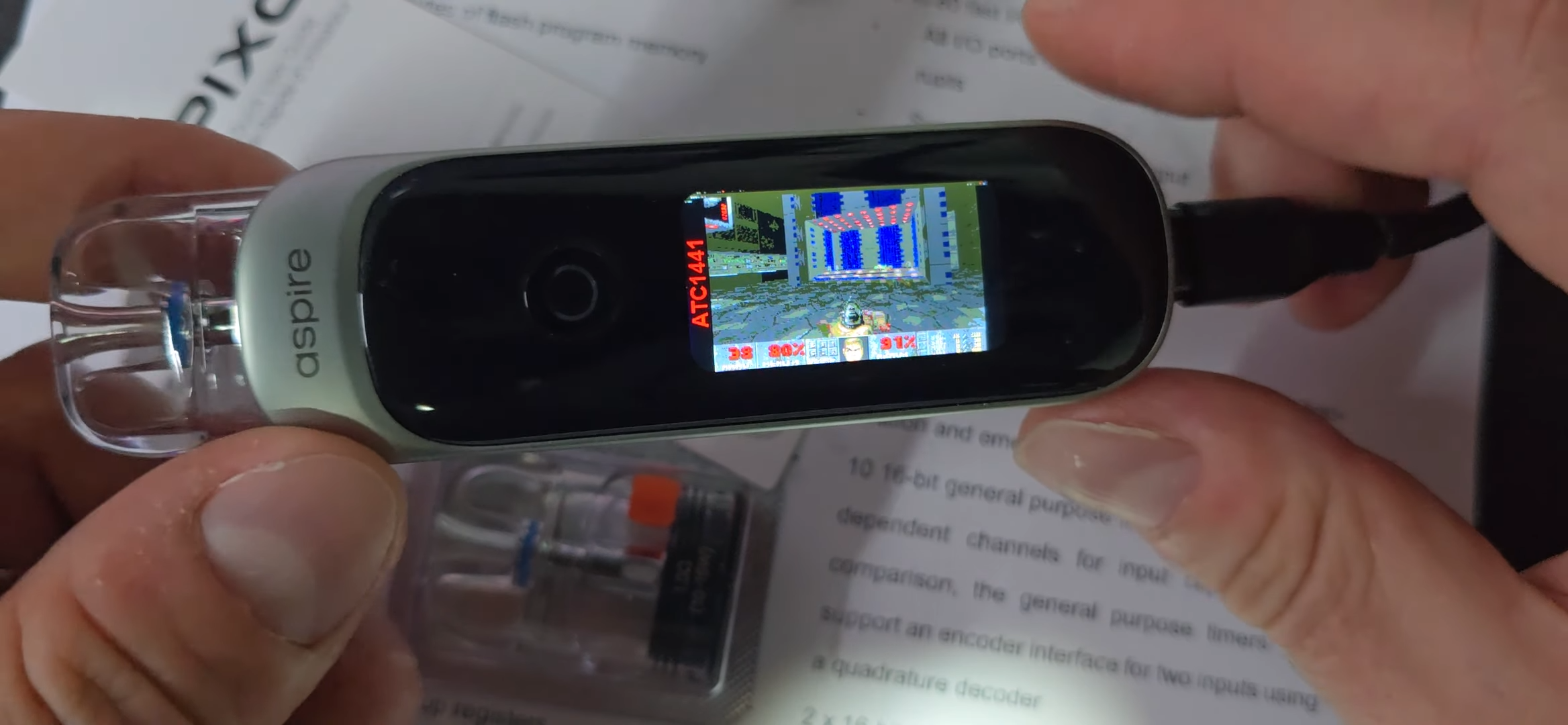 You Can Play Doom on a $30 Vape with Just a Little Extra RAM