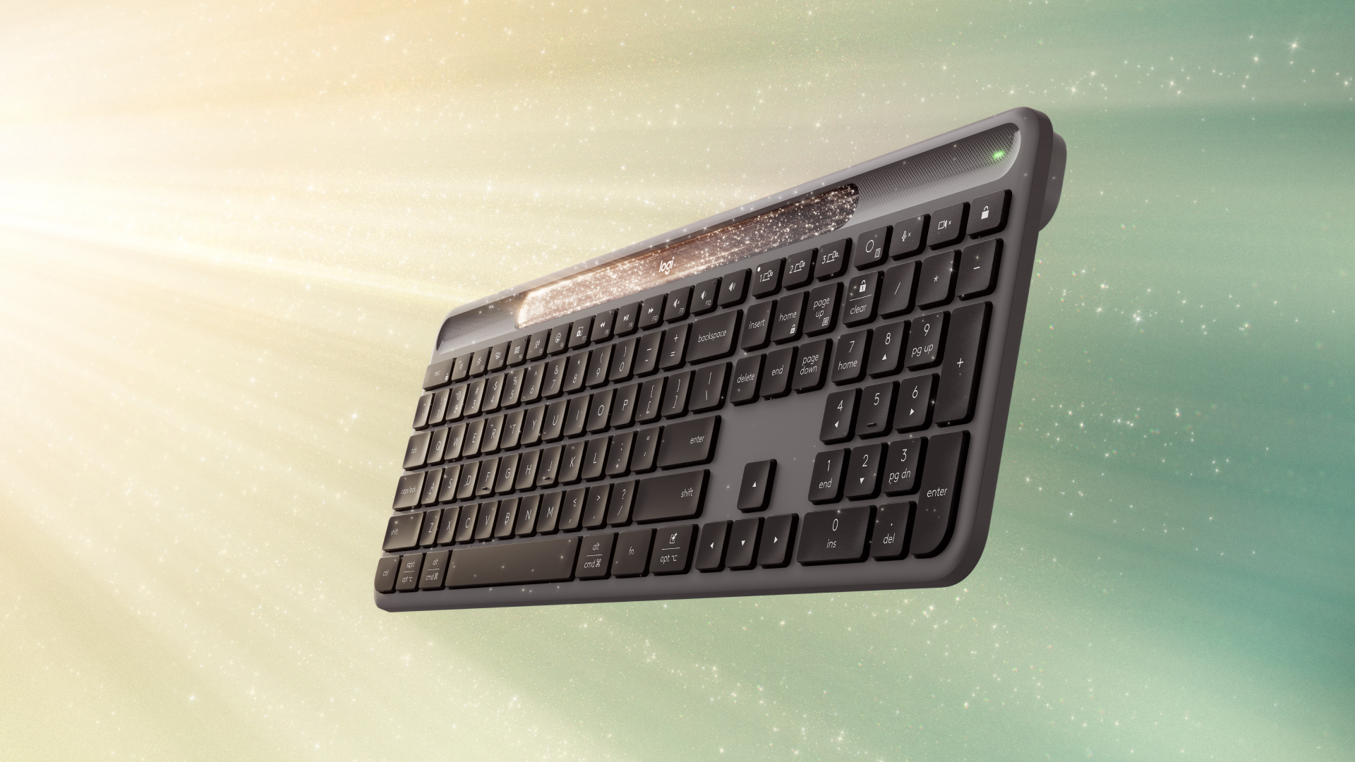 Logitech Unveils a Solar Keyboard That Works with Any Light Source