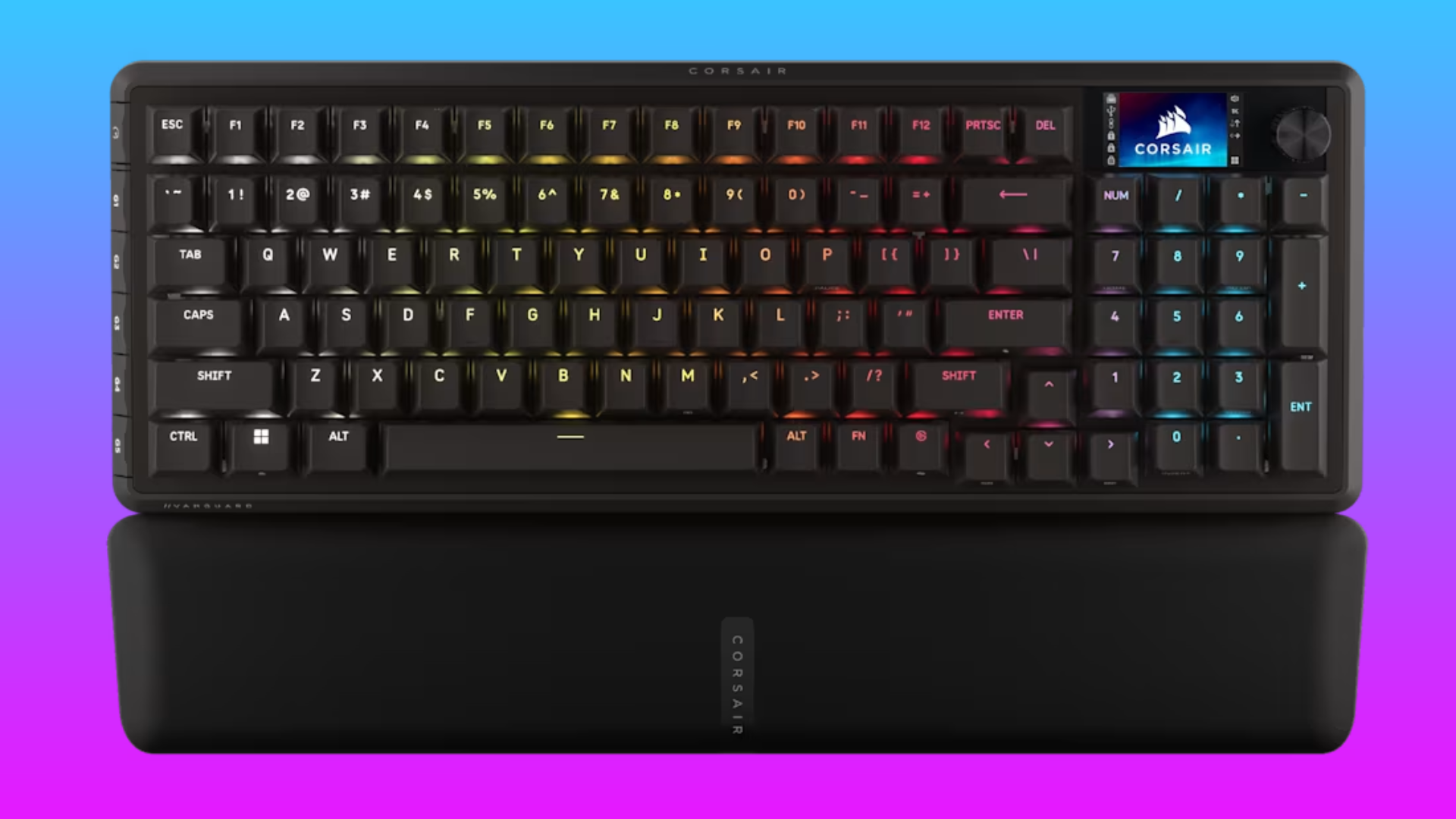 Corsair Unveils Vanguard 96: A New Series of 96% Keyboards with Hall Effect Switches and Stream Deck Integration
