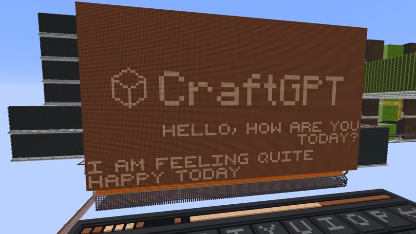 Gamers Build ChatGPT in Minecraft, but Responses Take Hours