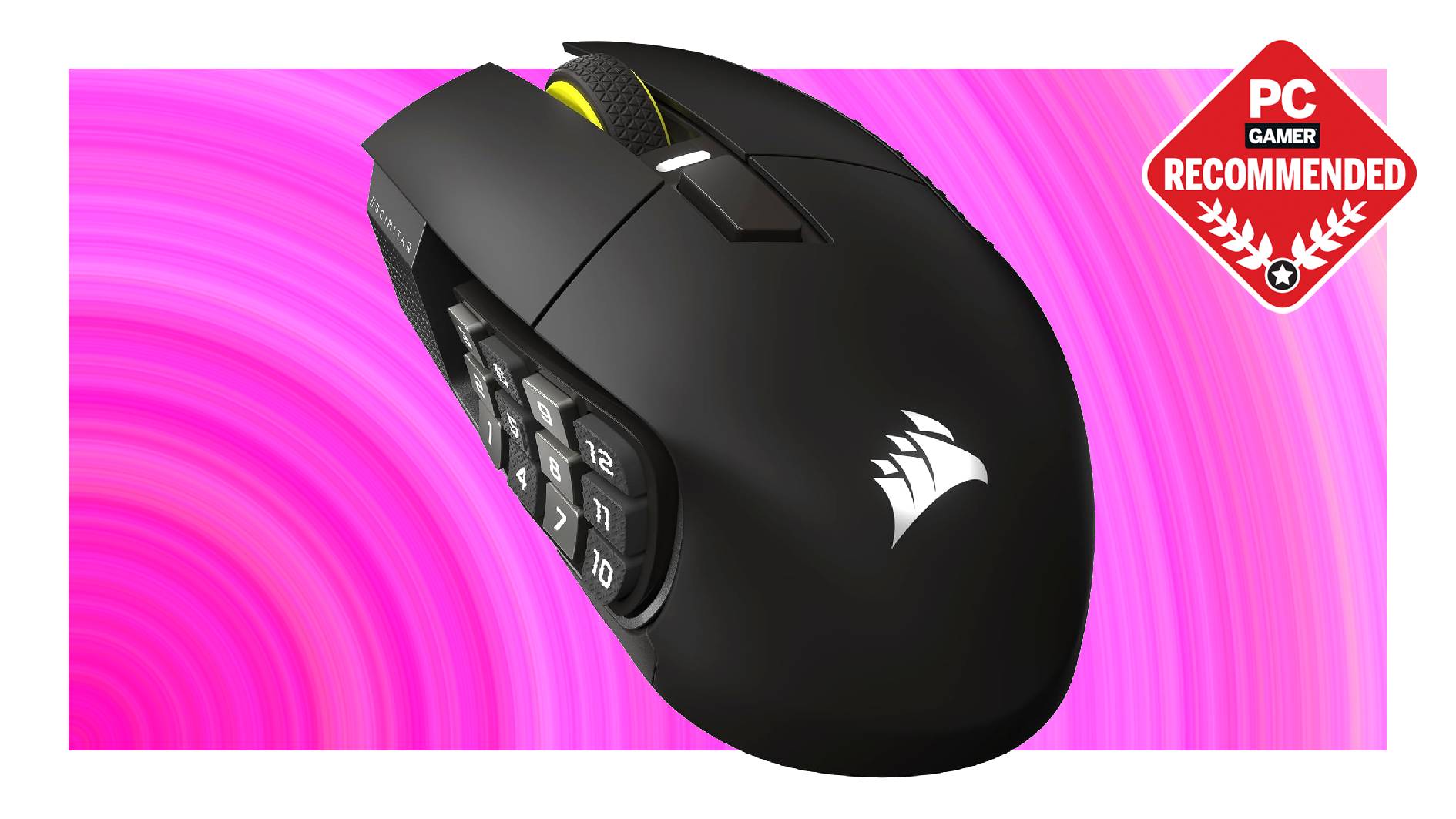 Celebrate, MMO Enthusiasts! The Scimitar Elite Wireless SE Gaming Mouse is on Sale