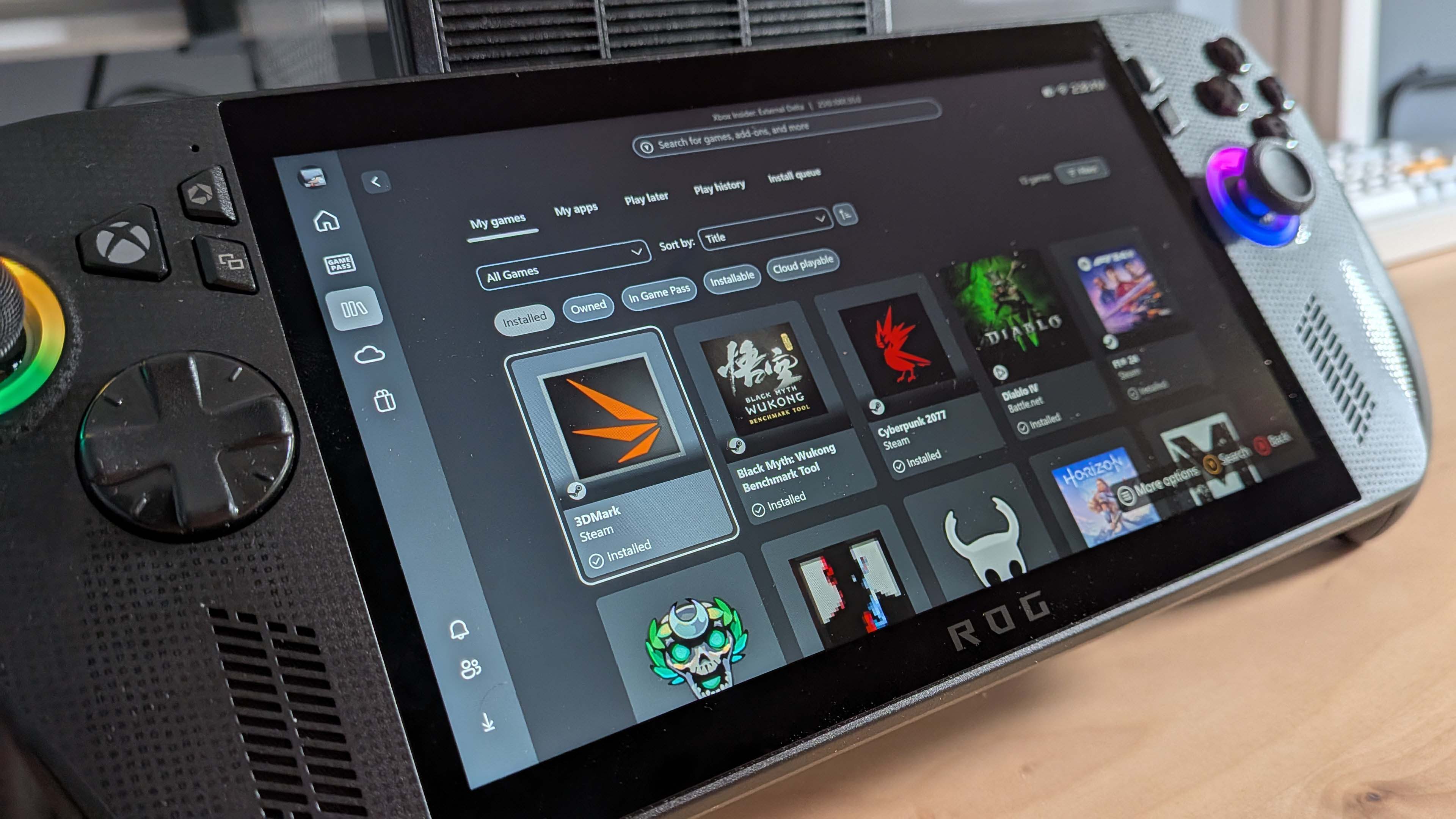 The ROG Xbox Ally Introduces Customized Game Profiles, Eliciting Jealousy from SteamOS Users