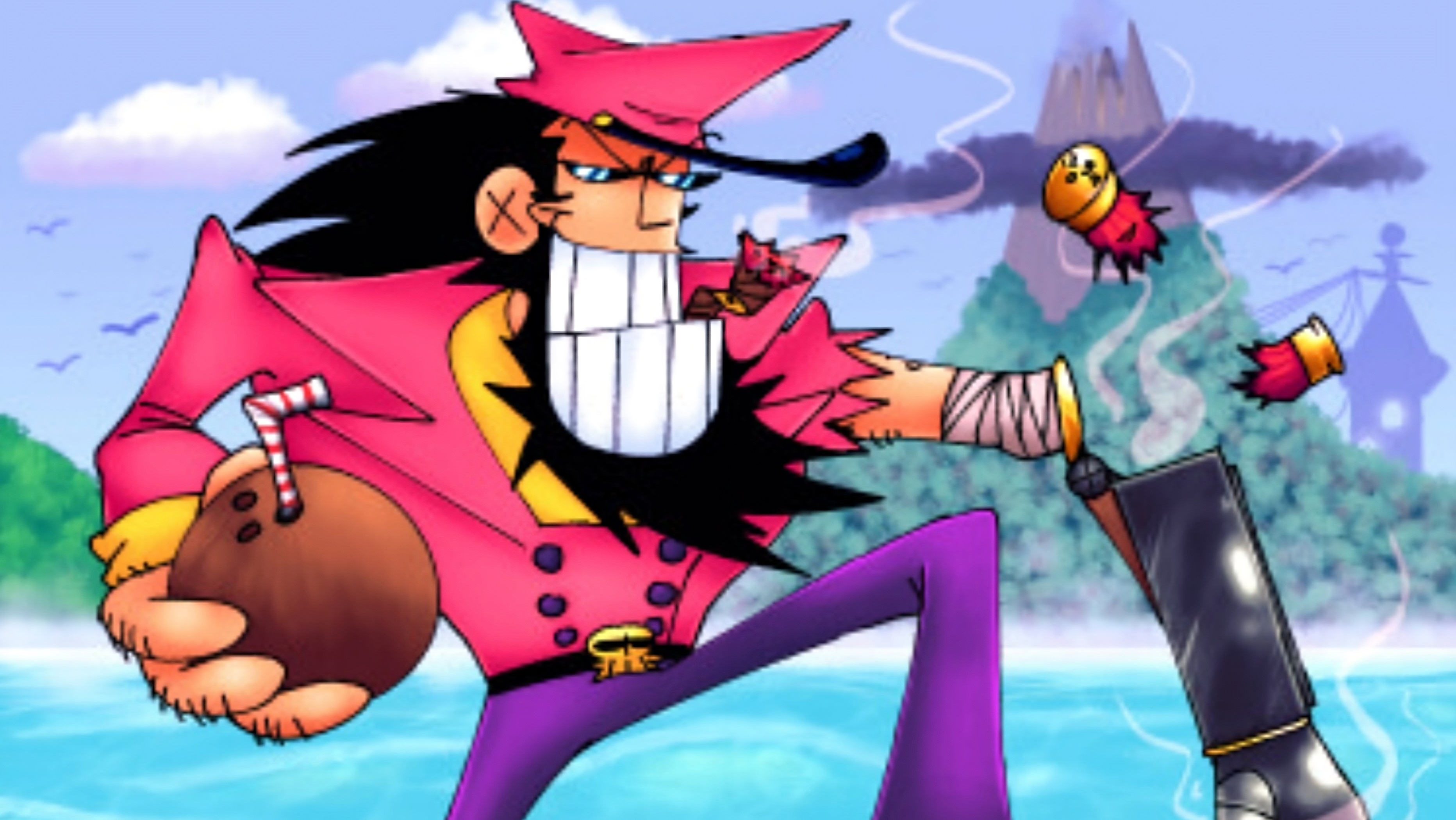 Captain Wayne: Vacation Desperation is a $10 FPS That Blends Spongebob and Duke Nukem