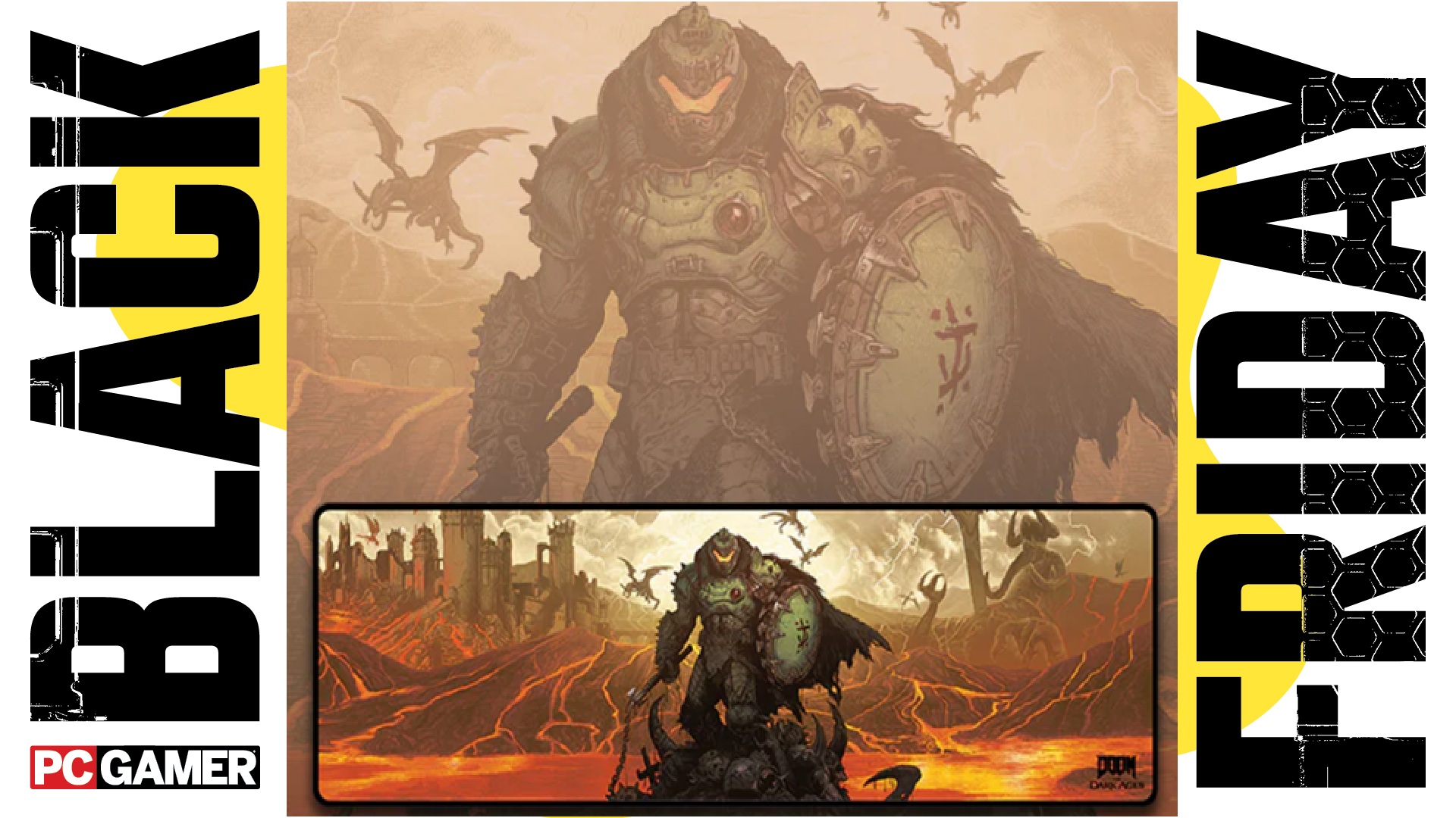 Bethesda's Doom Mouse Mat on Sale for Black Friday