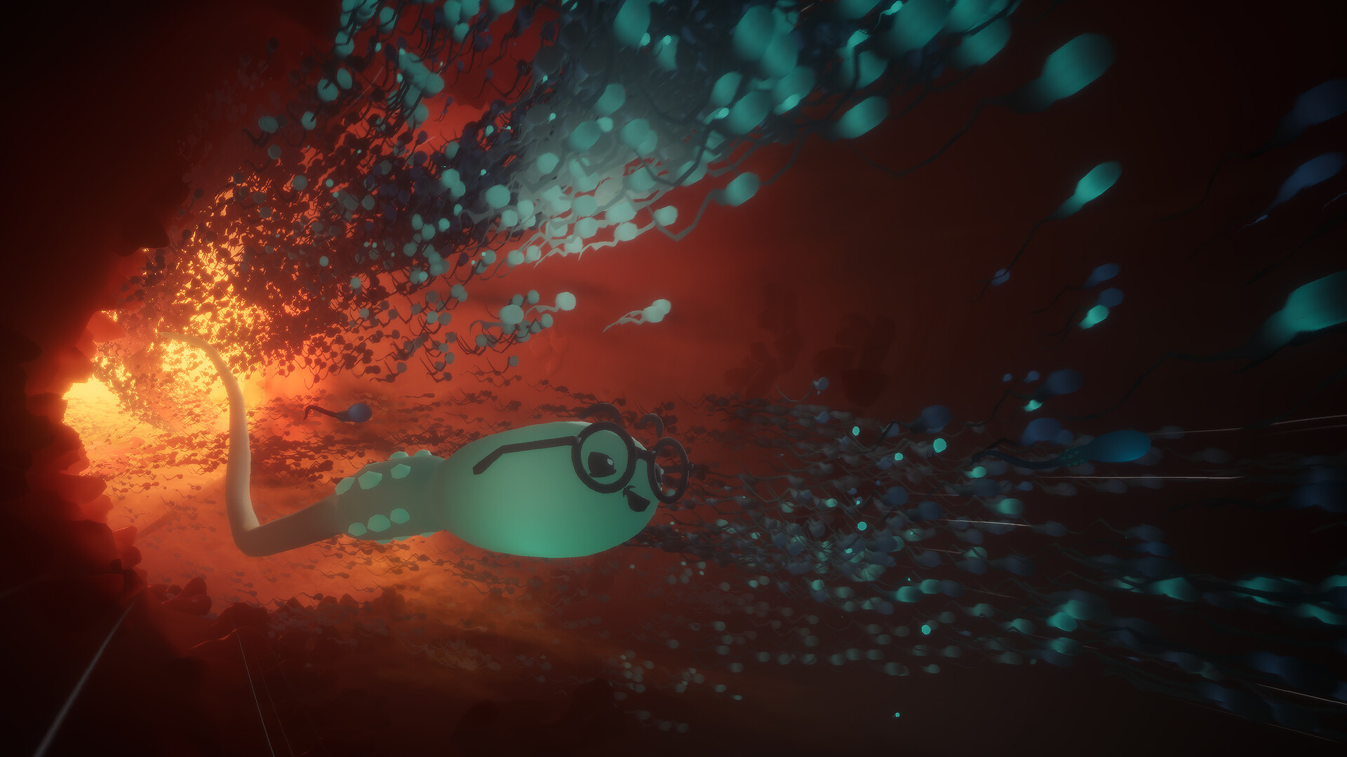 Introducing Become: An Action Game Where You Play as a Sentient Sperm