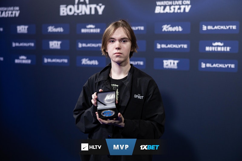 Danil Kryshkovets Wins MVP at BLAST Bounty Season 1 Finals