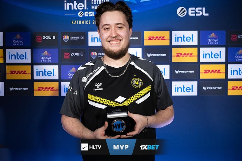 ZywOo Matches s1mple in Total MVP Awards with Katowice Triumph