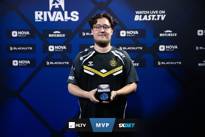 ZywOo Receives MVP Title at BLAST Rivals 2025