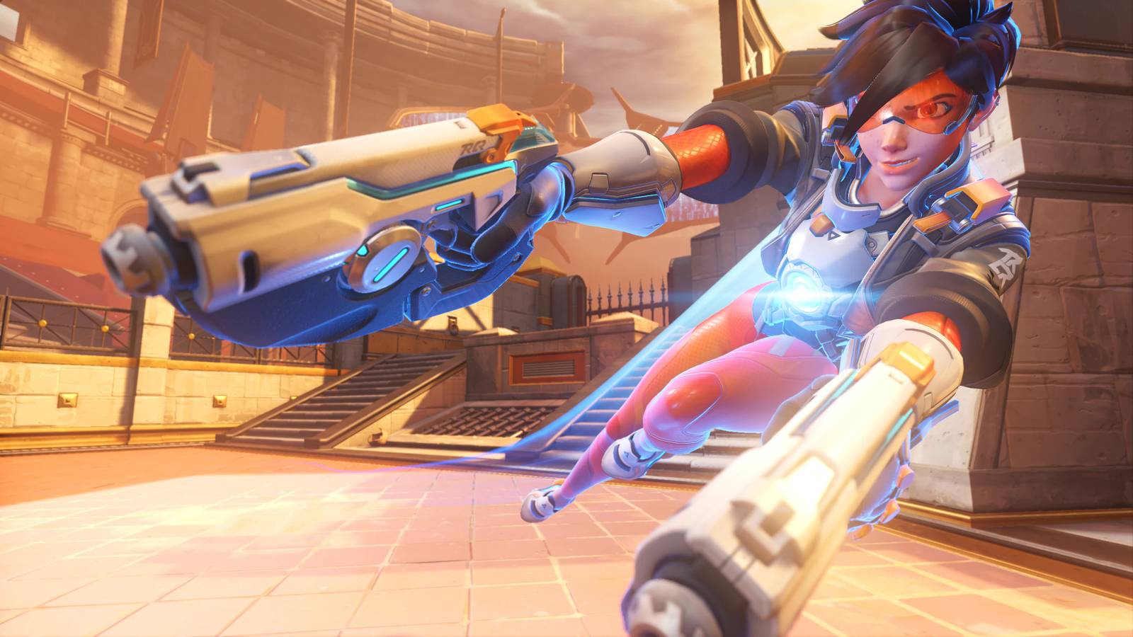 Tracer Temporarily Removed From Overwatch 2 Stadium Due to Glitch
