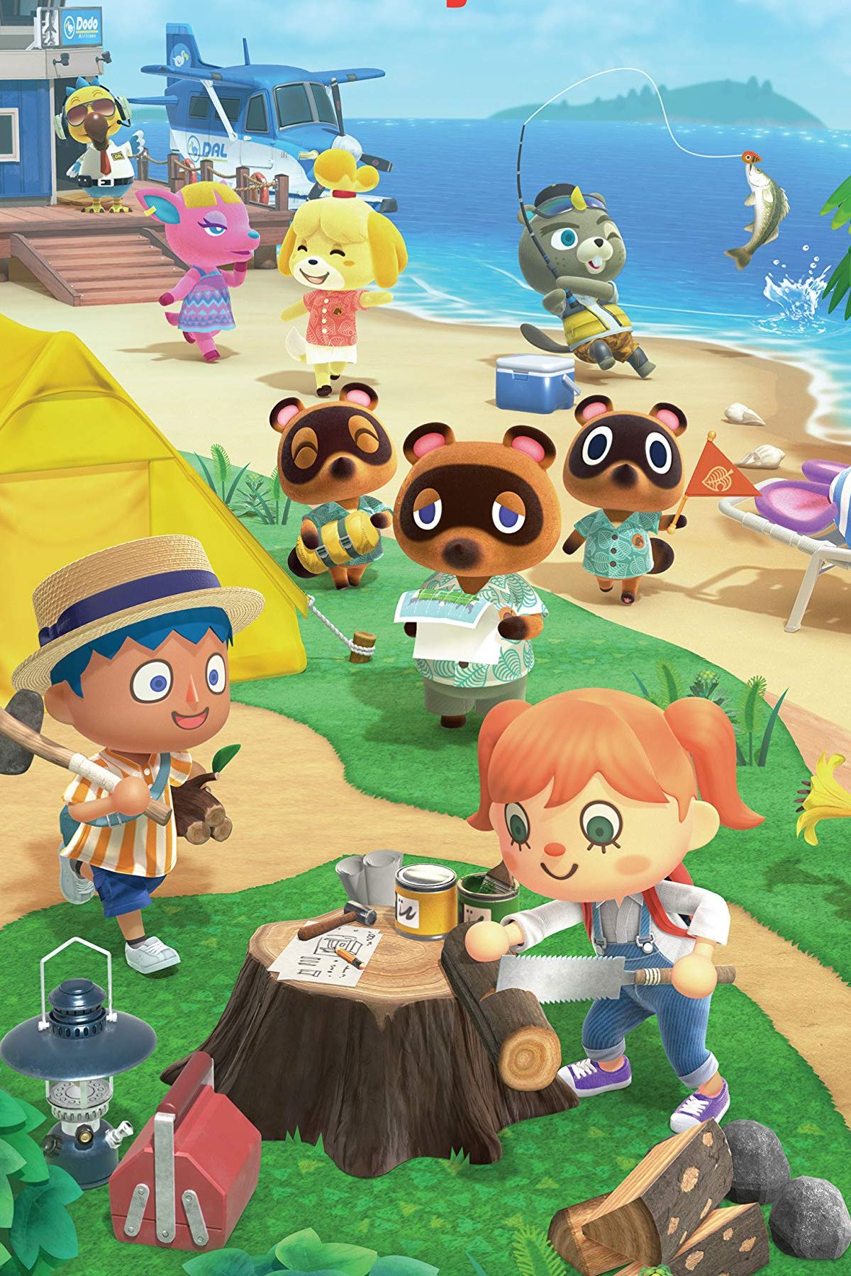 Animal Crossing: New Horizons Player Builds Love Island Villa