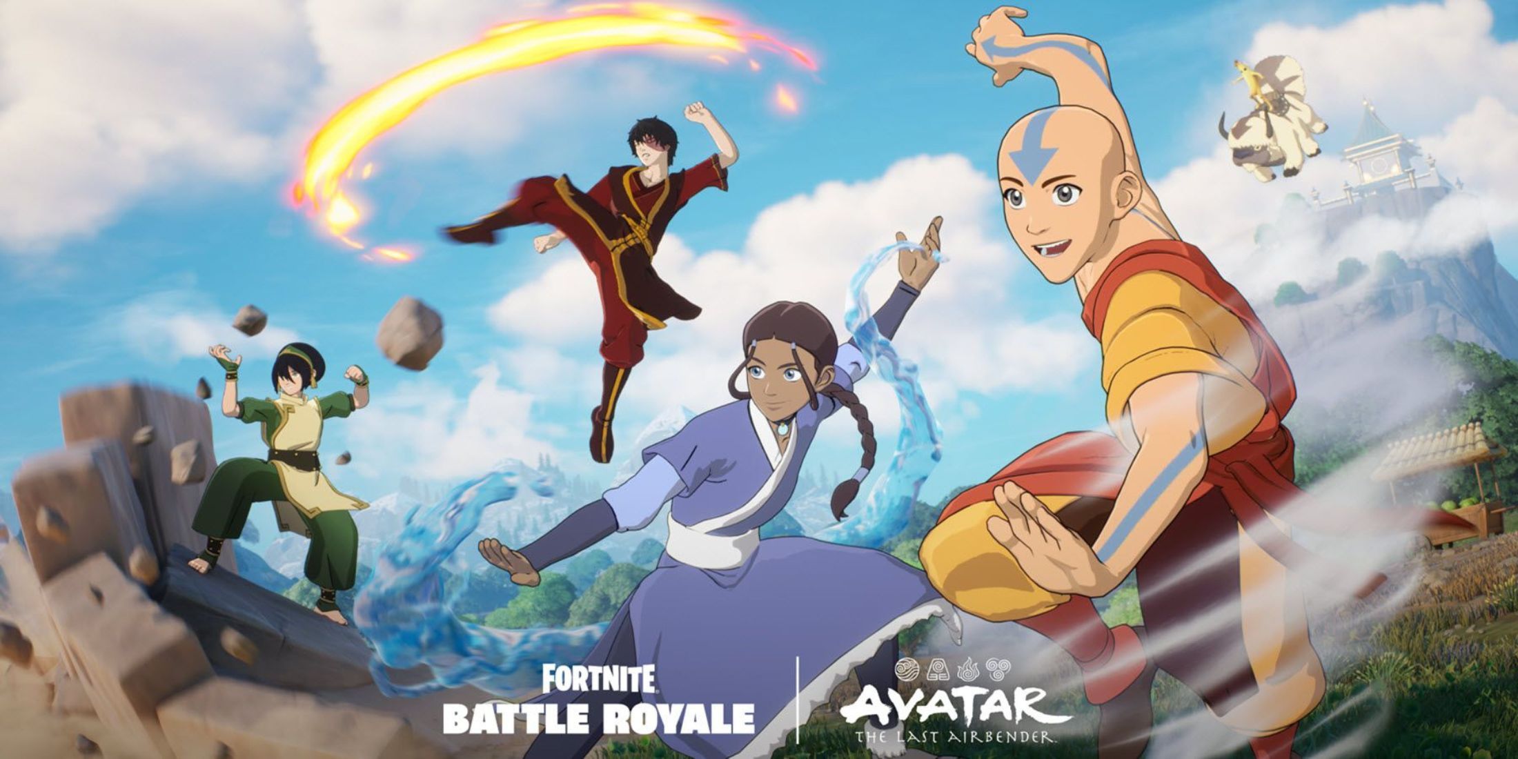 Fortnite Surprises Fans with Avatar: The Last Airbender Collaboration