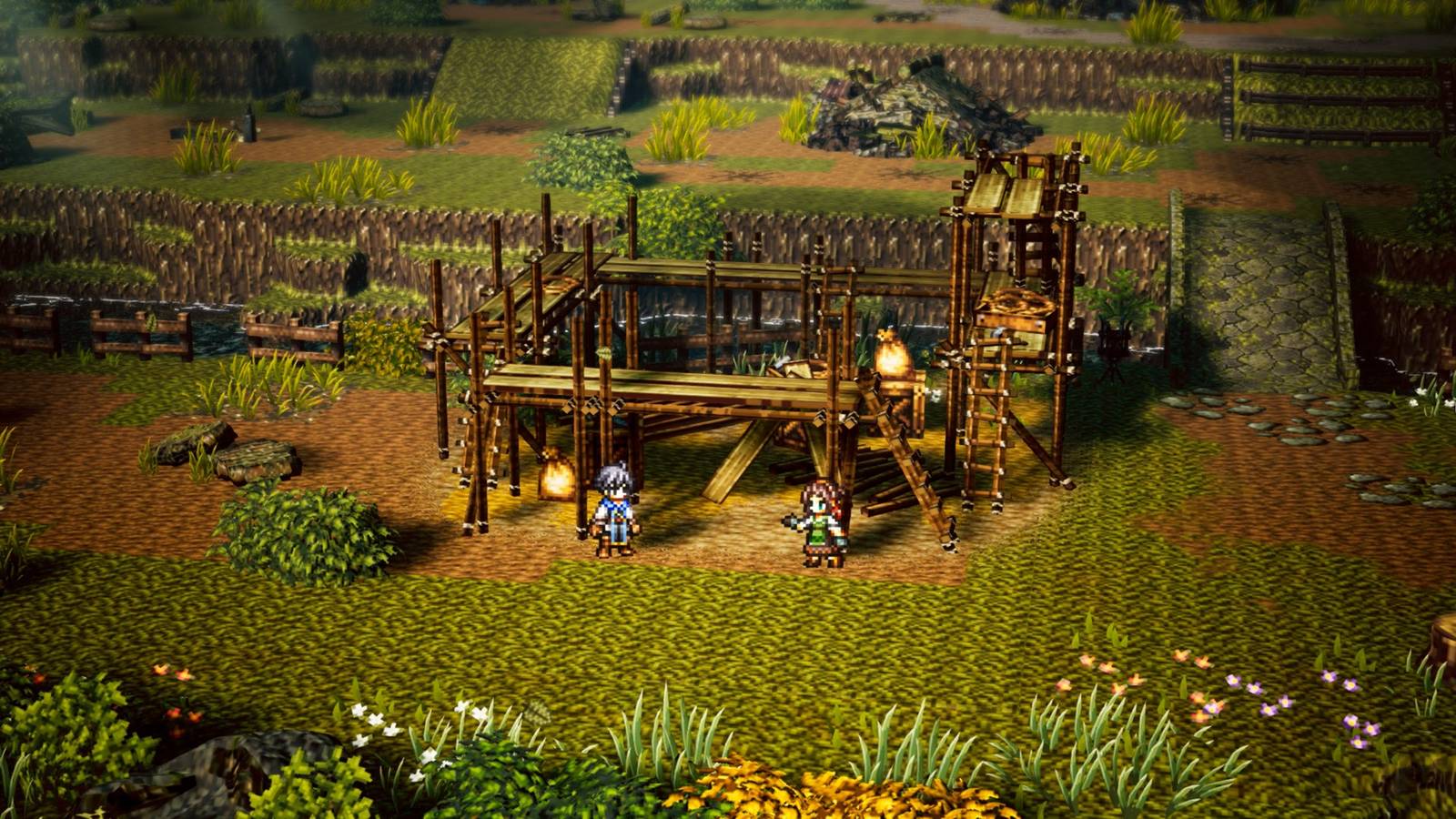 Limitations on Town Size for Octopath Traveler 0 Based on Console