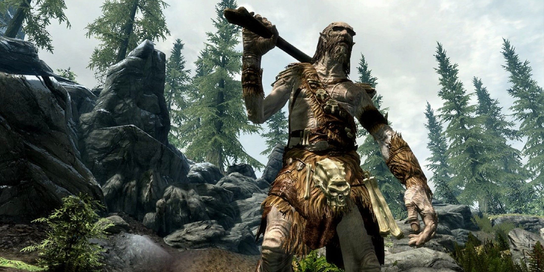 Skyrim Player Faces Off Against Three Identical Bandits