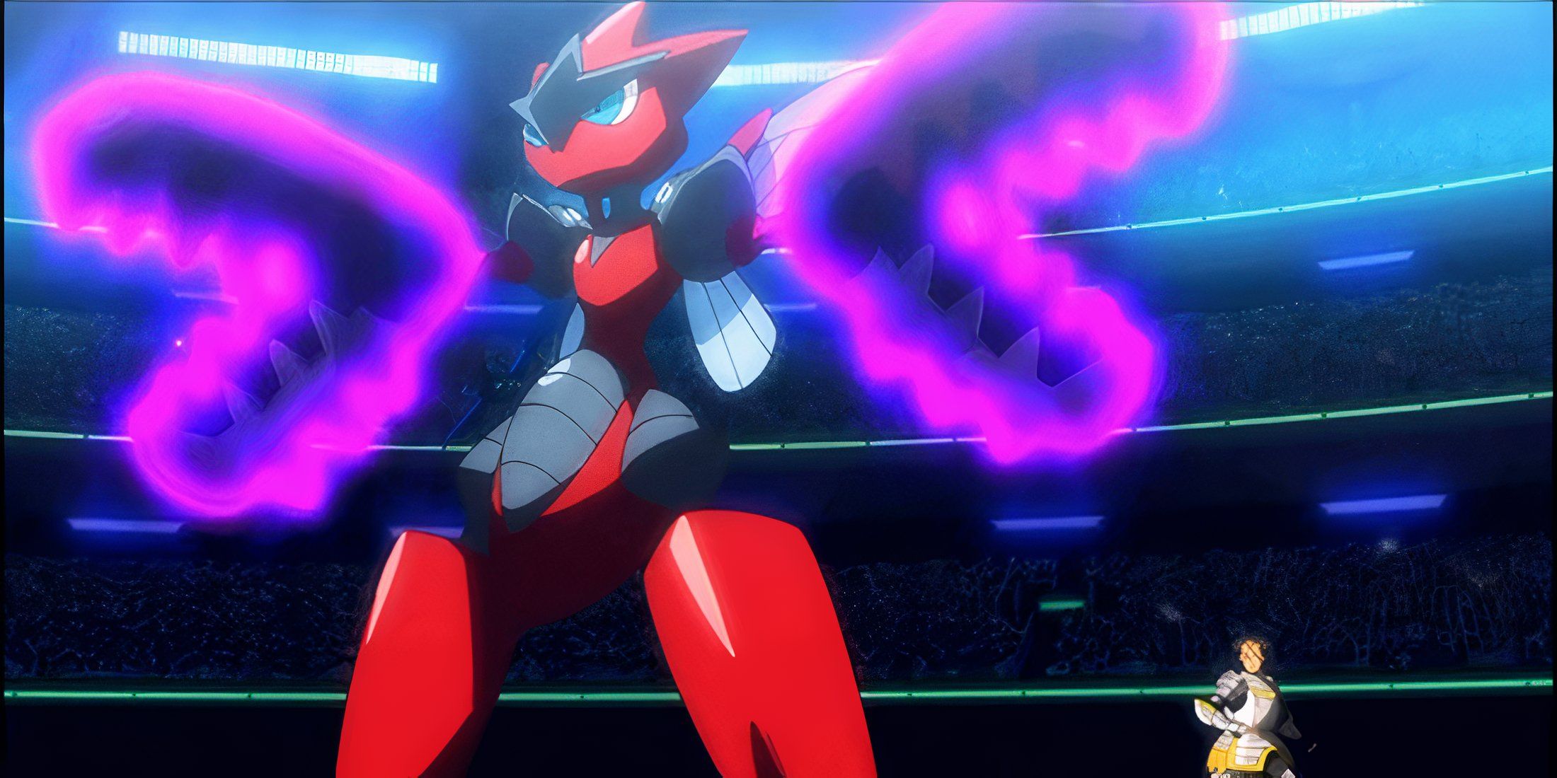 Exciting Details on Mega Scizor from Pokemon Legends: Z-A Art