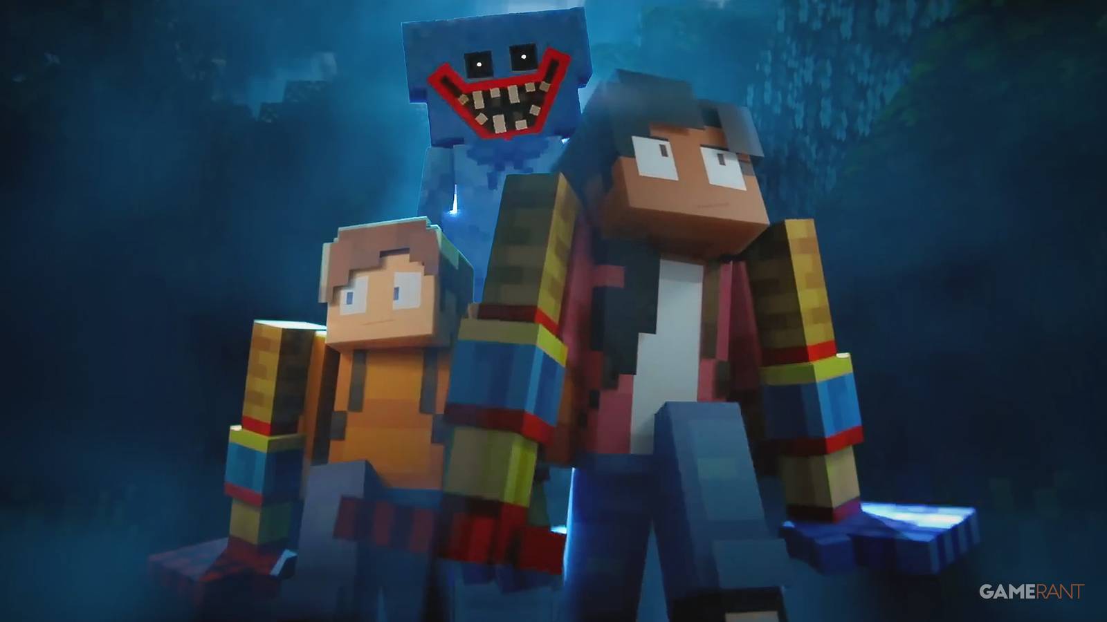 Monsters from Poppy Playtime Transform Minecraft into a Horror Experience