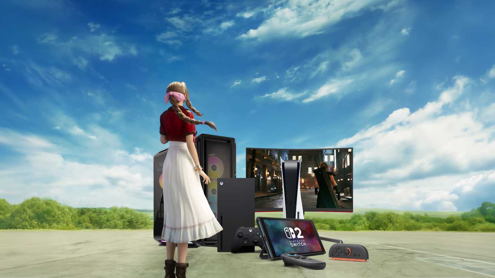 Square Enix Release Video Showcasing Final Fantasy 7 Remake Performance on Switch 2 Compared to Other Consoles