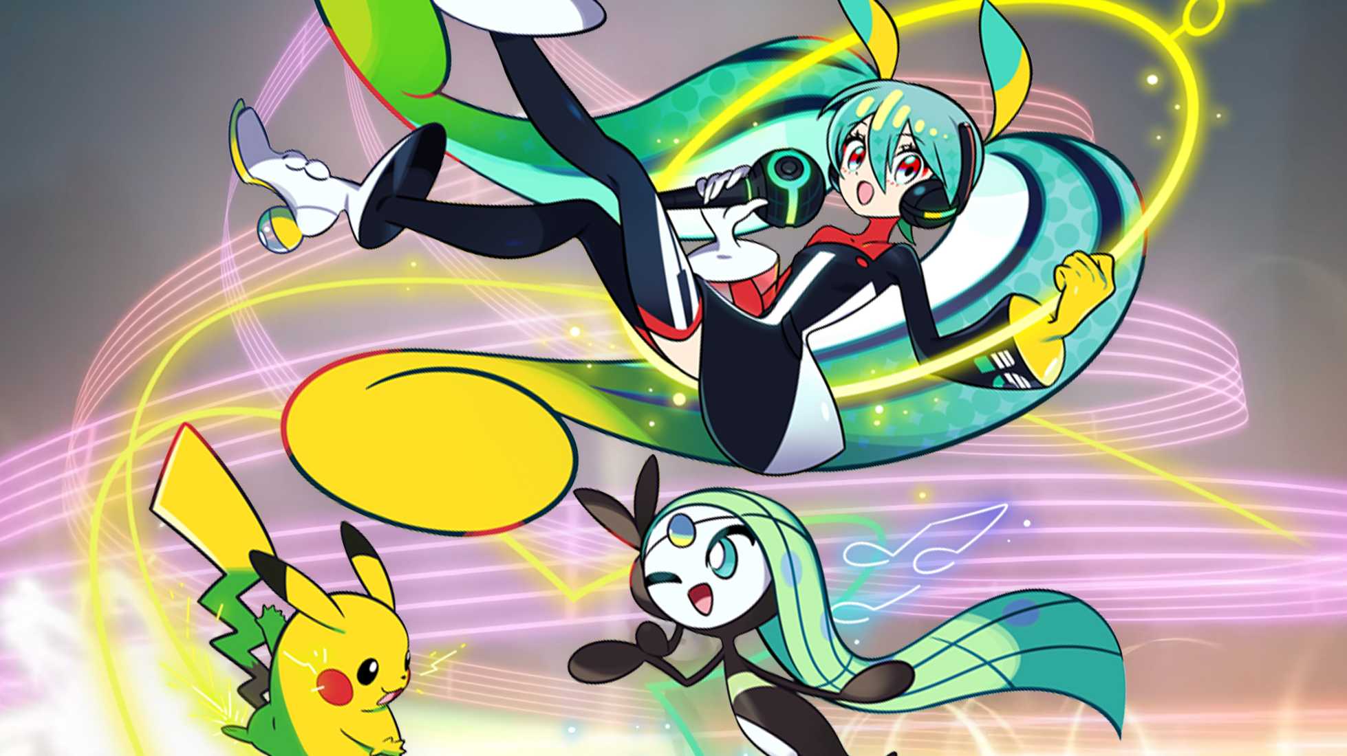 Hatsune Miku Joins Forces with Pokemon for a Live Concert Event